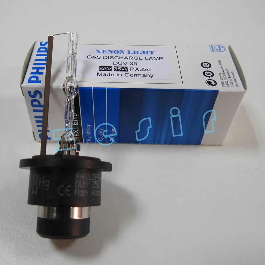 PHILIPS DUV 35 85V35W PX32d non-destructive testing gas discharge lamp
PHILIPS DUV 35 85V35W PX32d non-destructive testing gas discharge lamp