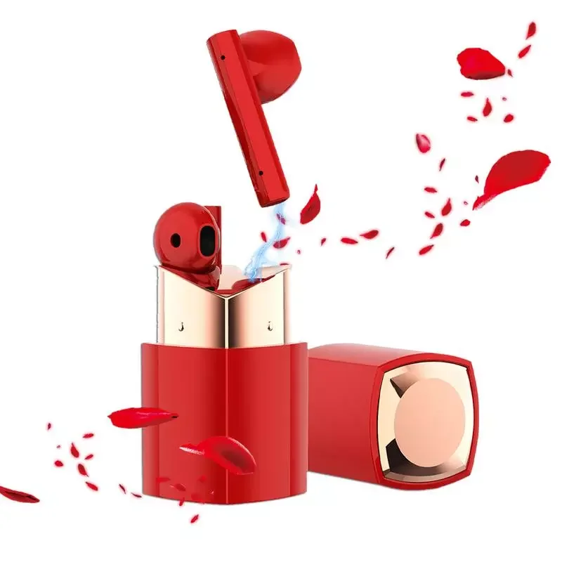 NEW Wireless Sports Headphones BT5.0 Earbuds With Wireless Charging Case Stereo Headphones In Ear Headset Lipstick Design Noise
NEW Wireless Sports Headphones BT5.0 Earbuds With Wireless Charging Case Stereo Headphones In Ear Headset Lipstick Design Noise