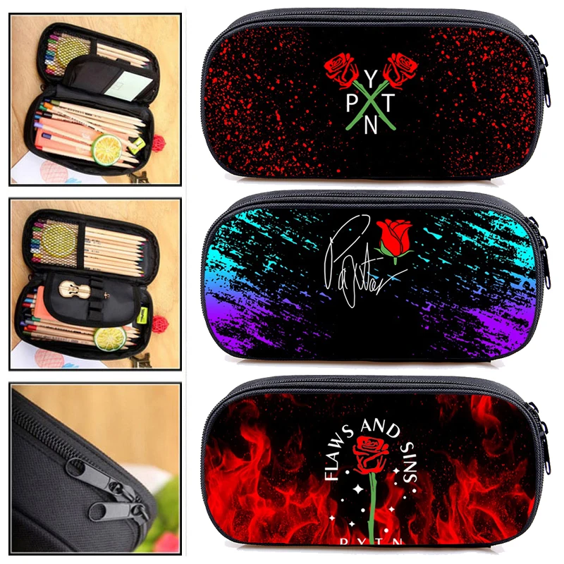 3D PYTN Printed Payton Moormeier Pencil case School Supplies Cosmetic Bag Women Net Red pen box Kpop Makeup Bag Zipper Pouch
3D PYTN Printed Payton Moormeier Pencil case School Supplies Cosmetic Bag Women Net Red pen box Kpop Makeup Bag Zipper Pouch
