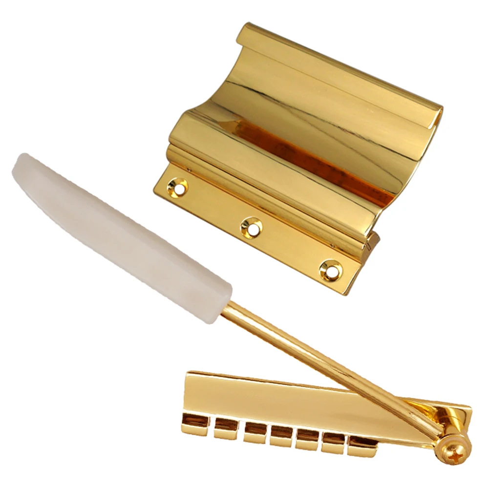 Комплект для гитары Tremolo Bridge Tailpiece Gold, металлические запчасти, короткая Вибрирующая электрическая гитара Verson, новинка
Комплект для гитары Tremolo Bridge Tailpiece Gold, металлические запчасти, короткая Вибрирующая электрическая гитара Verson, новинка