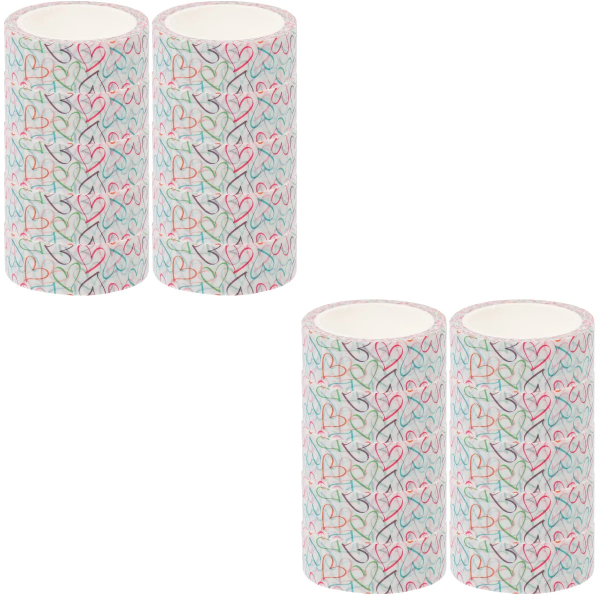 20 Rolls of Decorative Delicate Scrapbook Adhesive Tapes Decorative Tapes Hand Account Accessories Notebook Tapes for Handcraft
20 Rolls of Decorative Delicate Scrapbook Adhesive Tapes Decorative Tapes Hand Account Accessories Notebook Tapes for Handcraft