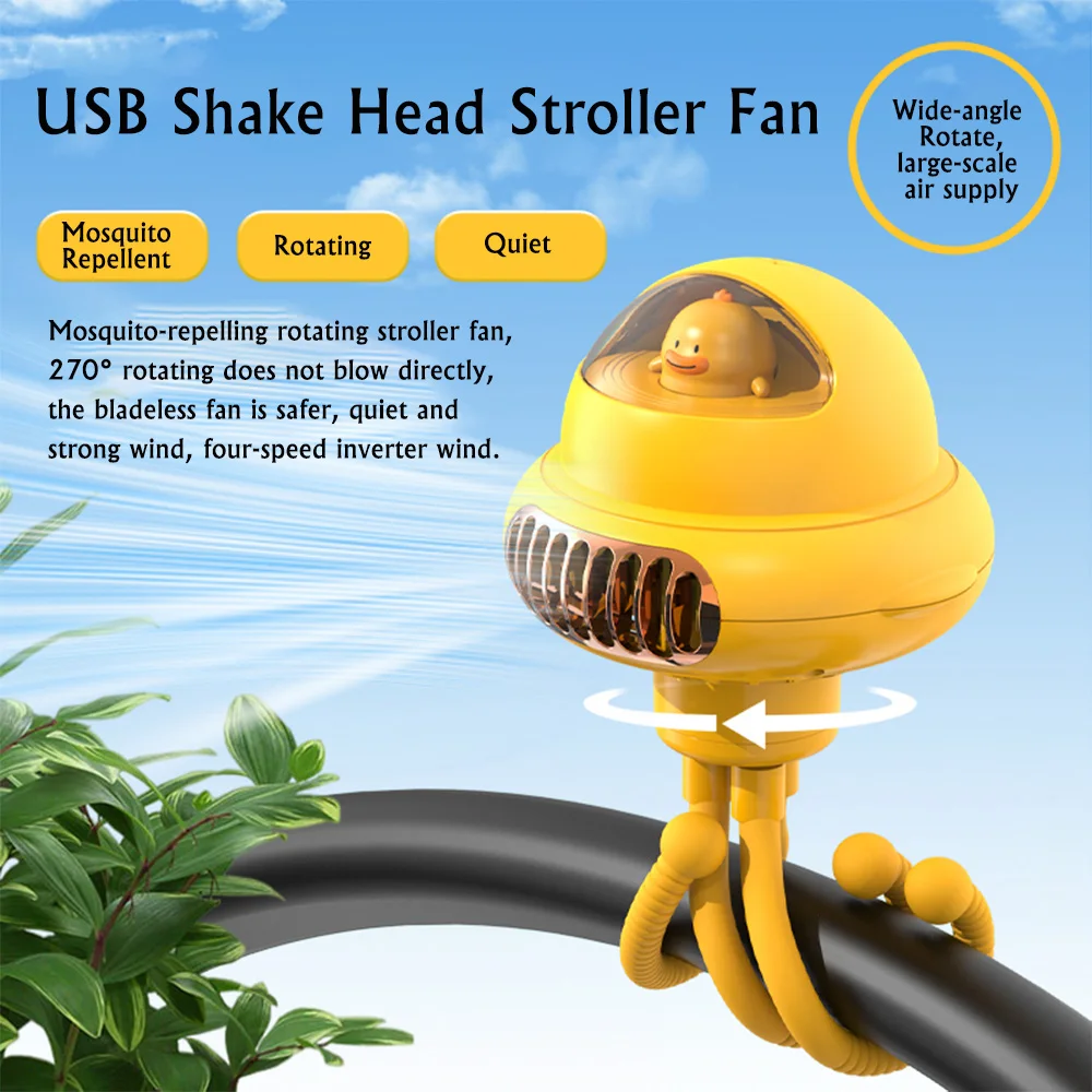 Cute Cartoon Portable USB Stroller Fan Charging Cooling Bladeless Fan Baby Safe Protection Multipurpose Summer Cooler
Cute Cartoon Portable USB Stroller Fan Charging Cooling Bladeless Fan Baby Safe Protection Multipurpose Summer Cooler