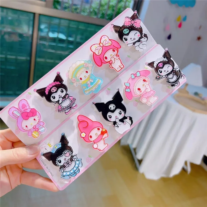 Kawaii Hairpin Sanrio Anime Kuromi Cinnamoroll Cute My Melody Hello Kitty Cartoon Sweet Bangs Side Clip Toys for Girls
Kawaii Hairpin Sanrio Anime Kuromi Cinnamoroll Cute My Melody Hello Kitty Cartoon Sweet Bangs Side Clip Toys for Girls