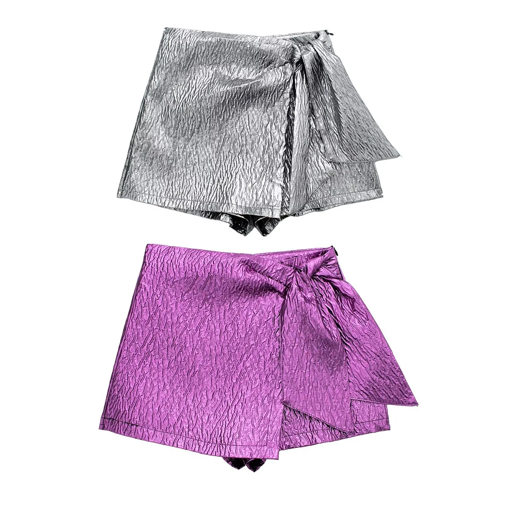 PB&ZA Elegant Women's Skirts High Waist Mini Skort Streetwear Bow Decorate Fairy Grunge Pantskirt Solid Female Clothes1165241
PB&ZA Elegant Women's Skirts High Waist Mini Skort Streetwear Bow Decorate Fairy Grunge Pantskirt Solid Female Clothes1165241