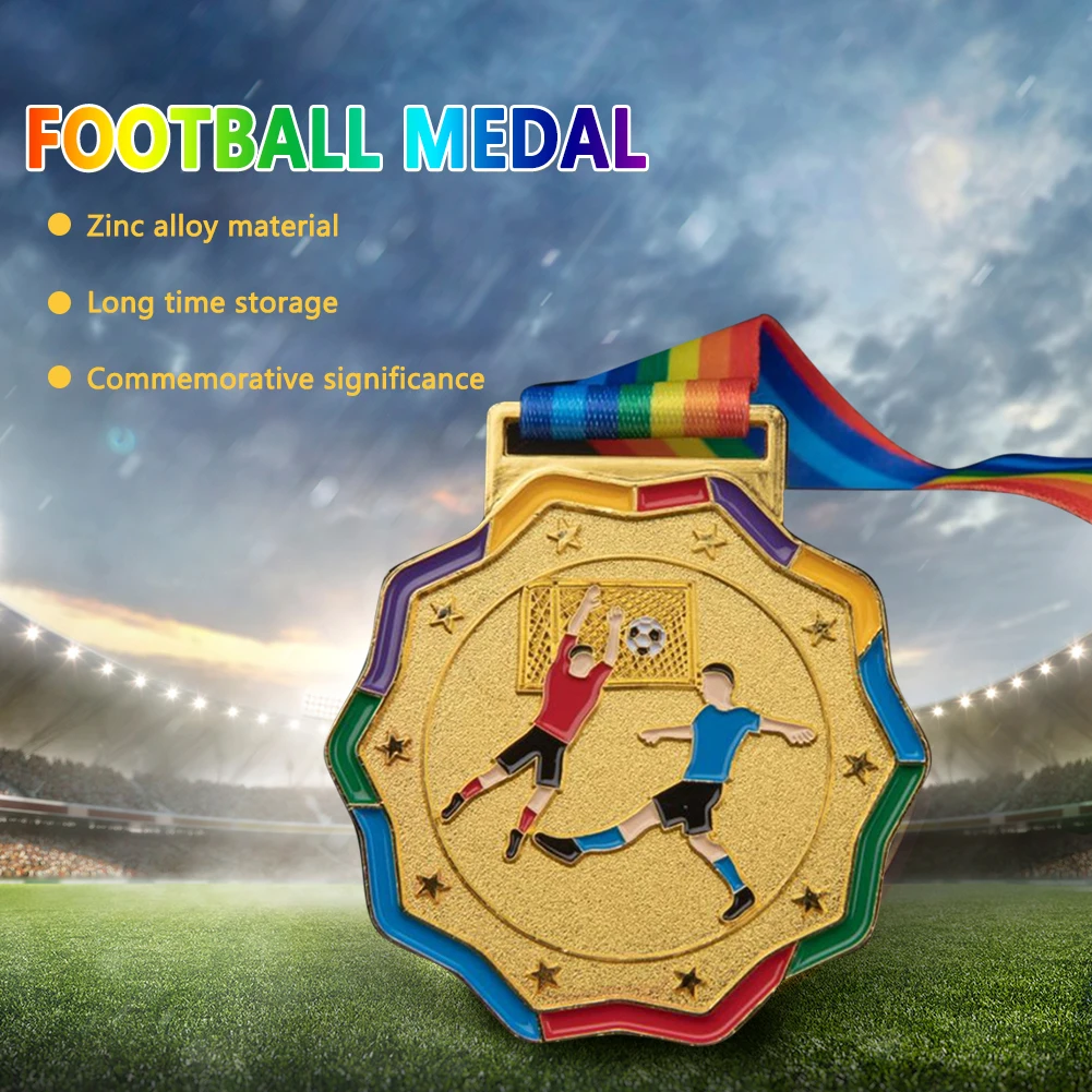 Football Sports Commemorative Medals Zinc Alloy Gold Silver Bronze Medals Sports Competition Awards Collection School Supplies
Football Sports Commemorative Medals Zinc Alloy Gold Silver Bronze Medals Sports Competition Awards Collection School Supplies