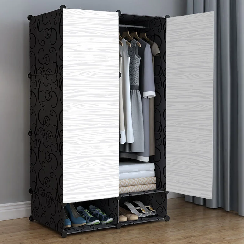 Wardrobe Simple Assembly Household Bedroom Cloth Rental Room Children's Clothes Storage Cabinet Folding
Wardrobe Simple Assembly Household Bedroom Cloth Rental Room Children's Clothes Storage Cabinet Folding