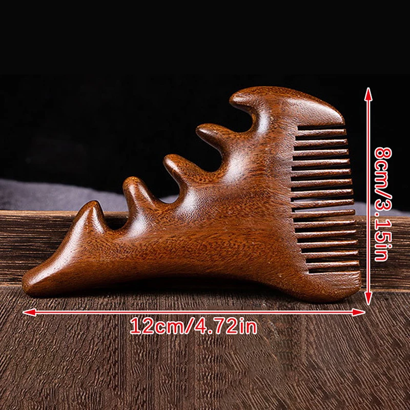 Head Meridian Massage Comb Small Sandalwood Five-tooth Wide Comb Air Blood Circulation Anti-static Smooth Hair Massage Comb
Head Meridian Massage Comb Small Sandalwood Five-tooth Wide Comb Air Blood Circulation Anti-static Smooth Hair Massage Comb