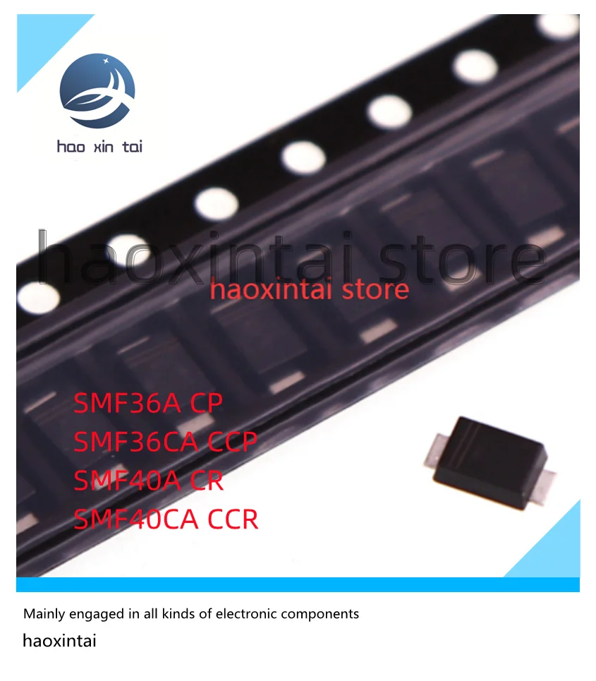 20PCS SMF36A CP SMF36CA CCP 36V SMF40A CR SMF40CA CCR 40V SMD TVS transient suppression diode SOD-123FL
20PCS SMF36A CP SMF36CA CCP 36V SMF40A CR SMF40CA CCR 40V SMD TVS transient suppression diode SOD-123FL