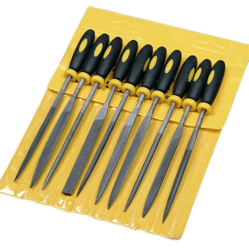 10pcs/set Needle File Hardened Strength Steel For Jeweler Wood Carving Craft Metal Glass Stone Woodworking Sanding Hand Tools
10pcs/set Needle File Hardened Strength Steel For Jeweler Wood Carving Craft Metal Glass Stone Woodworking Sanding Hand Tools