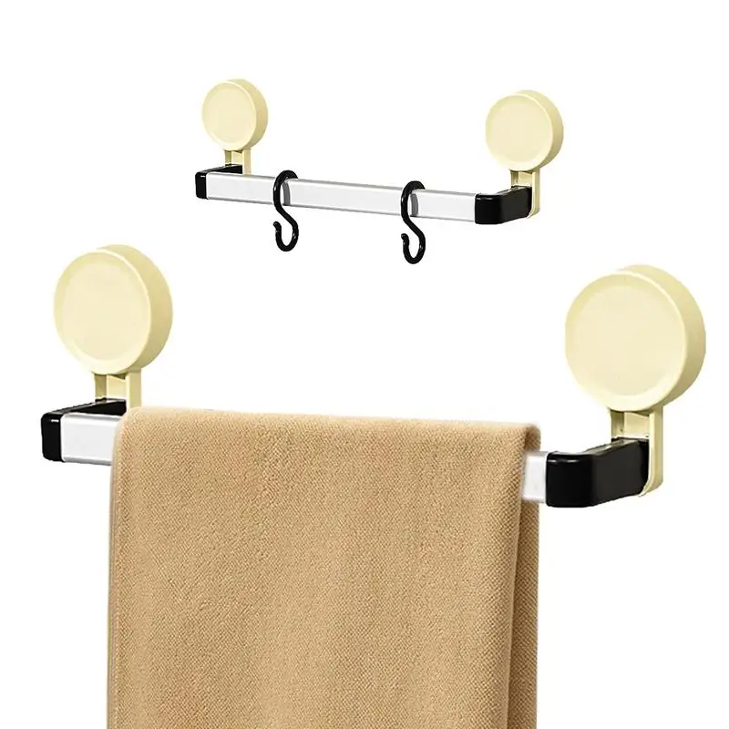 Suction Cup Towel Holder Wall Mounted Storage Rack Multifunctional Single Bar Suction CupHanger For HouseholdOrganization Supply
Suction Cup Towel Holder Wall Mounted Storage Rack Multifunctional Single Bar Suction CupHanger For HouseholdOrganization Supply