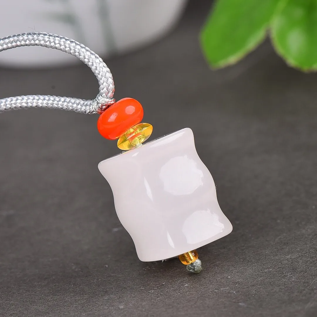 15*18 мм натуральный белый нефритовый бамбуковый кулон с веревкой цепочка шармы цепочка на свитер ожерелье для мужчин женщин ювелирные изделия аксессуары 
15*18 мм натуральный белый нефритовый бамбуковый кулон с веревкой цепочка шармы цепочка на свитер ожерелье для мужчин женщин ювелирные изделия аксессуары