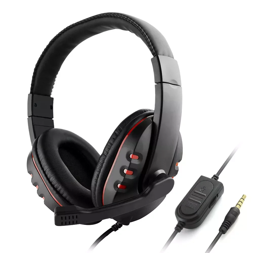 3.5mm Wired Gaming Headphones Over Ear Game Headset Noise Canceling Earphone with Micro Volume Control for PC Laptop
3.5mm Wired Gaming Headphones Over Ear Game Headset Noise Canceling Earphone with Micro Volume Control for PC Laptop