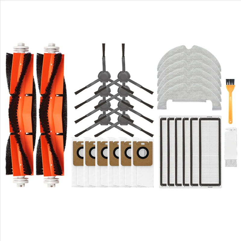 For Dreame Bot Z10 Pro Vacuum Cleaner Accessories L10 Plus Main Side Brush Dust Bag HEPA Filters Replaceble Spare Parts
For Dreame Bot Z10 Pro Vacuum Cleaner Accessories L10 Plus Main Side Brush Dust Bag HEPA Filters Replaceble Spare Parts