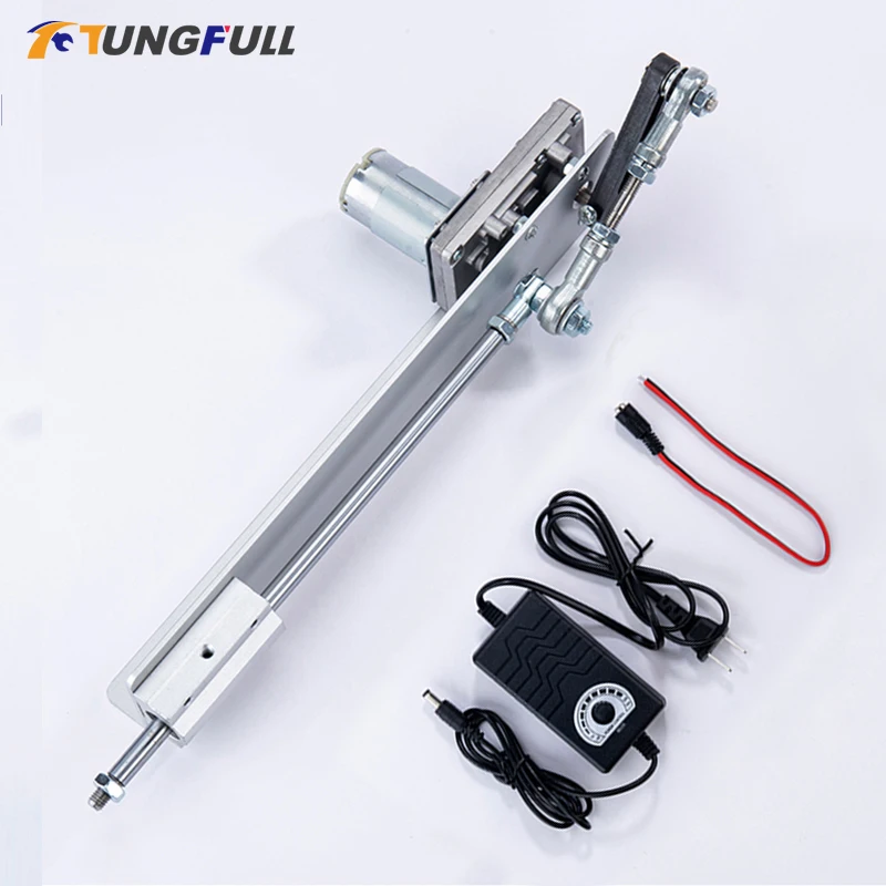 DC 24V Reciprocating Cycle Linear Actuator Stroke 3-15CM Gear Adjustable Telescopic Motor With Speed Controller
DC 24V Reciprocating Cycle Linear Actuator Stroke 3-15CM Gear Adjustable Telescopic Motor With Speed Controller