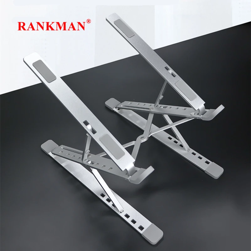 Rankman Alloy Laptop Stand Foldable Portable Tablet iPad Holder Anti-slip Adjustable Notebook Cooling Bracket Accessories
Rankman Alloy Laptop Stand Foldable Portable Tablet iPad Holder Anti-slip Adjustable Notebook Cooling Bracket Accessories