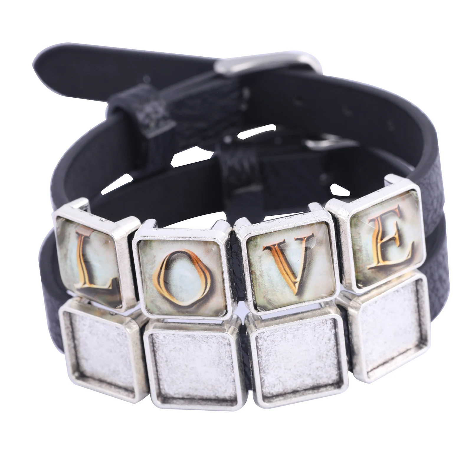 2pcs 12mm Square Cabochon Bracelet Base Setting Blanks diy Flat Leather Wristband Bracelets Bezels For Jewelry Making Supplies
2pcs 12mm Square Cabochon Bracelet Base Setting Blanks diy Flat Leather Wristband Bracelets Bezels For Jewelry Making Supplies