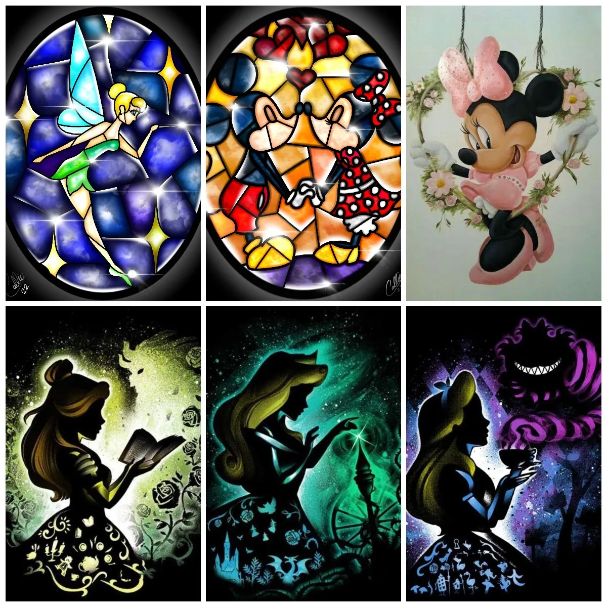 5D Diamond Painting Disney Stained Glass Princess Characters Mickey Mouse Sailor Moon Cross Stitch Kits Embroidery Home Decor
5D Diamond Painting Disney Stained Glass Princess Characters Mickey Mouse Sailor Moon Cross Stitch Kits Embroidery Home Decor