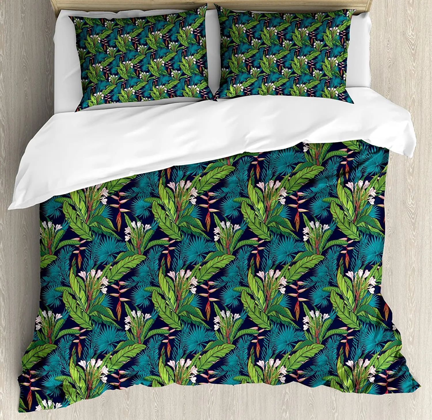 Leaf Bedding Set For Bedroom Bed Home Tropical Jungle Palm Tree Banana Leaves Frangipani H Duvet Cover Quilt Cover Pillowcase
Leaf Bedding Set For Bedroom Bed Home Tropical Jungle Palm Tree Banana Leaves Frangipani H Duvet Cover Quilt Cover Pillowcase