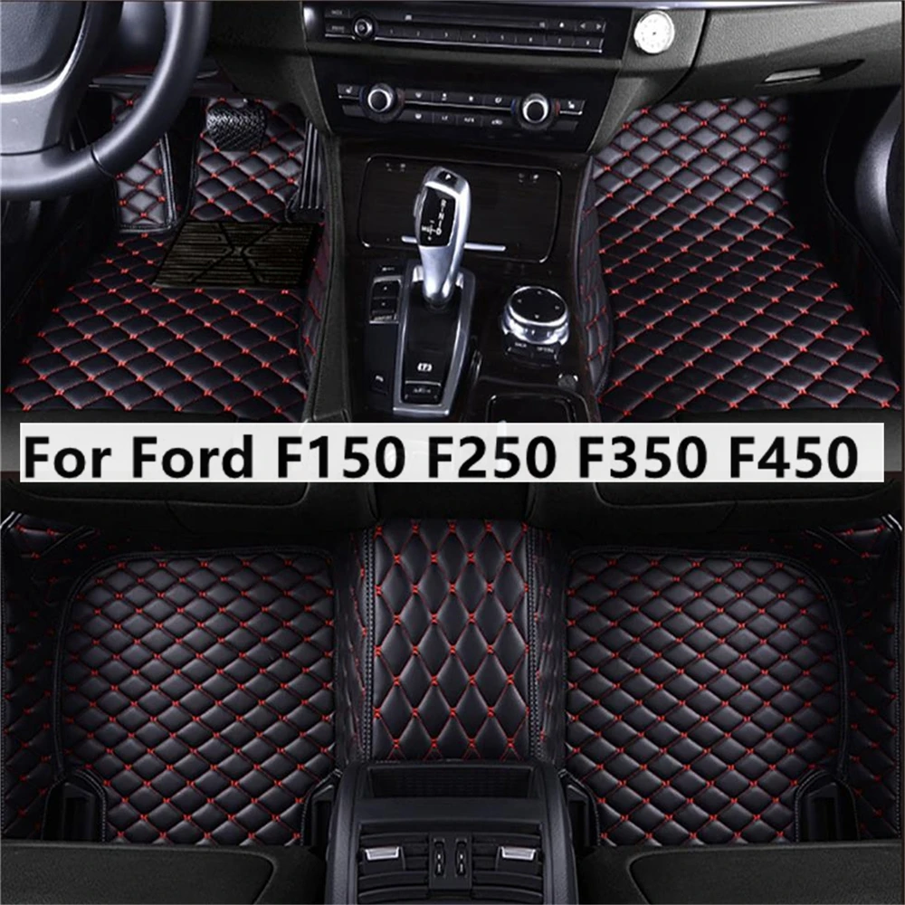 Автомобильные коврики на заказ для Ford F150 F250 F350 F450, аксессуары для автомобильных ковриков
Автомобильные коврики на заказ для Ford F150 F250 F350 F450, аксессуары для автомобильных ковриков