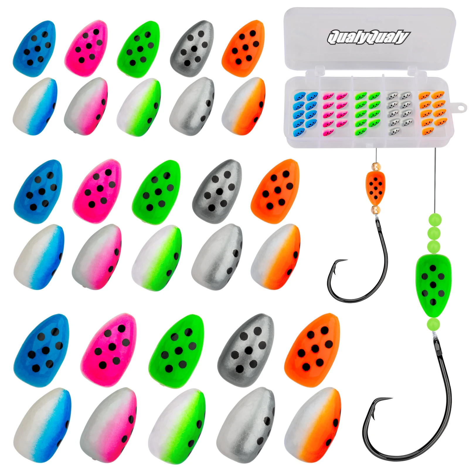 30pcs bullet fishing float bobber colorful EVA Foam Fishing Floats Pompano Rigs Floats Snell Floats Fly Fishing Strike
30pcs bullet fishing float bobber colorful EVA Foam Fishing Floats Pompano Rigs Floats Snell Floats Fly Fishing Strike