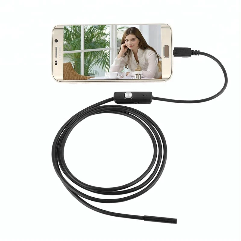 Inskam Digital Waterproof Industrial 5m Wire Mini Endoscope Camera 5.5mm Lens 480P Inspection Micro Endoscope Camera Android
Inskam Digital Waterproof Industrial 5m Wire Mini Endoscope Camera 5.5mm Lens 480P Inspection Micro Endoscope Camera Android