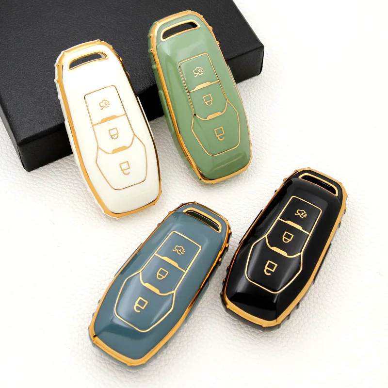 TPU Car Key Case Cover Protection Shell Keychain Holder For Ford F-150 Mondeo Galaxy S-Max Explorer Ranger 2015 2016 2017 2018
TPU Car Key Case Cover Protection Shell Keychain Holder For Ford F-150 Mondeo Galaxy S-Max Explorer Ranger 2015 2016 2017 2018
