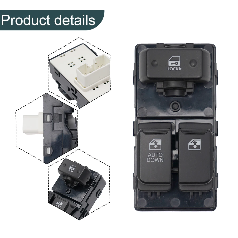Master Power Window Switch Lifter Button 93571-4H110 For Hyundai H1 Starex I800 Grand IMax 07-16 Electric Glass Switch
Master Power Window Switch Lifter Button 93571-4H110 For Hyundai H1 Starex I800 Grand IMax 07-16 Electric Glass Switch