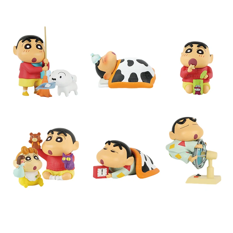 Crayon Shin-chan Anime Blind Box Toys Daily Life 1series Kawaii Lovely Figures Model Doll Car Decoration Mystery Box Toy Gifts
Crayon Shin-chan Anime Blind Box Toys Daily Life 1series Kawaii Lovely Figures Model Doll Car Decoration Mystery Box Toy Gifts