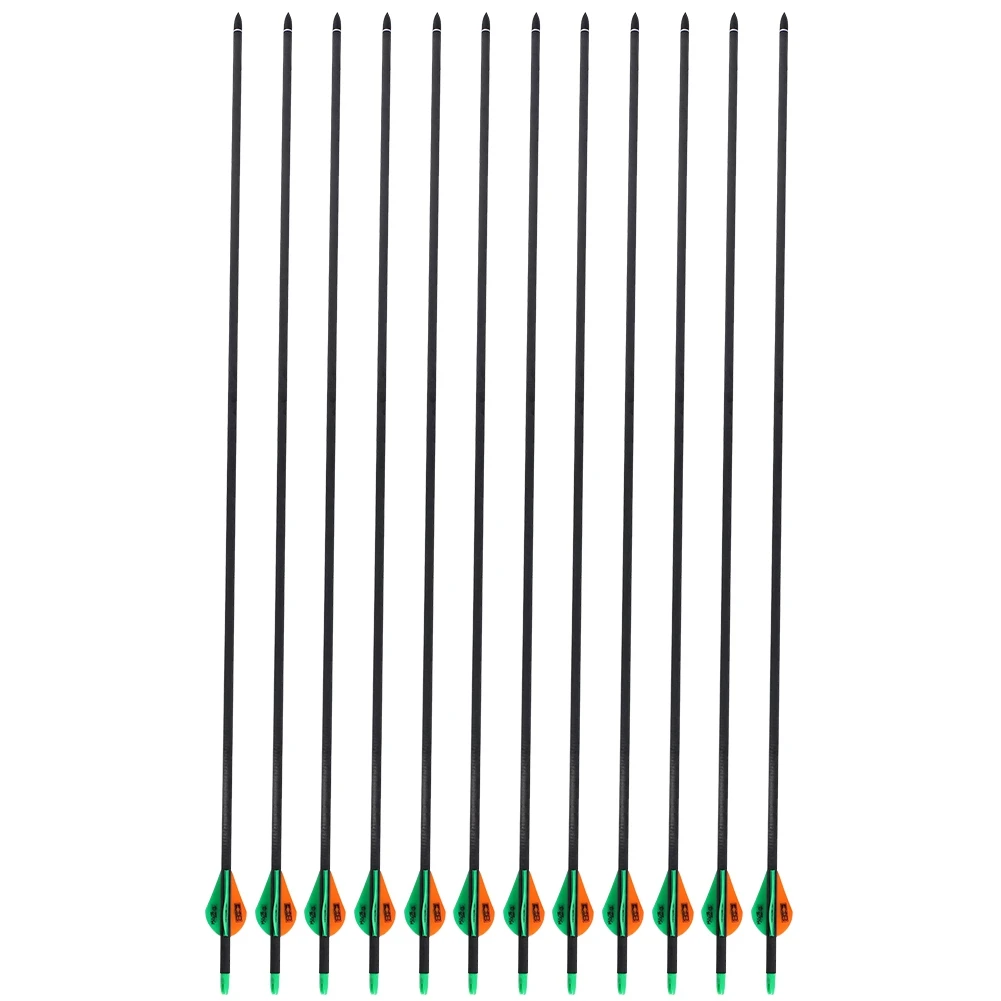 12PCS 7.6mm Pure Carbon High Target Penetration Feather Arrow Hunting Shooting Arrows Shooting
12PCS 7.6mm Pure Carbon High Target Penetration Feather Arrow Hunting Shooting Arrows Shooting