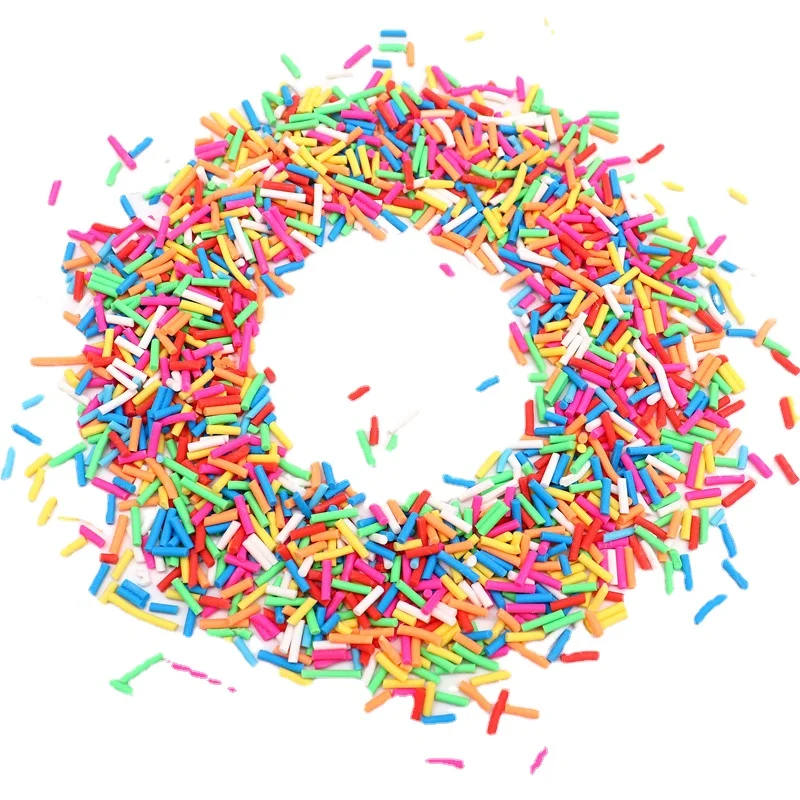 10g/Lot Mixed strip Candy Polymer Clay Slices Sprinkles for Handmade Crafts Polymer Slices DIY Nail Arts Decoration Accessories
10g/Lot Mixed strip Candy Polymer Clay Slices Sprinkles for Handmade Crafts Polymer Slices DIY Nail Arts Decoration Accessories