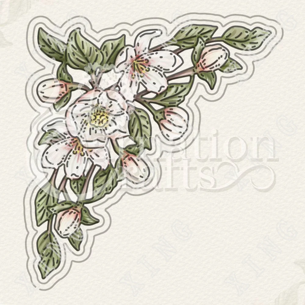 Fruit Blossom Corner Metal Cutting Die Scrapbook Embossed Paper Card Album Craft Template Cut Die Stencils New for 2022 Arrival
Fruit Blossom Corner Metal Cutting Die Scrapbook Embossed Paper Card Album Craft Template Cut Die Stencils New for 2022 Arrival