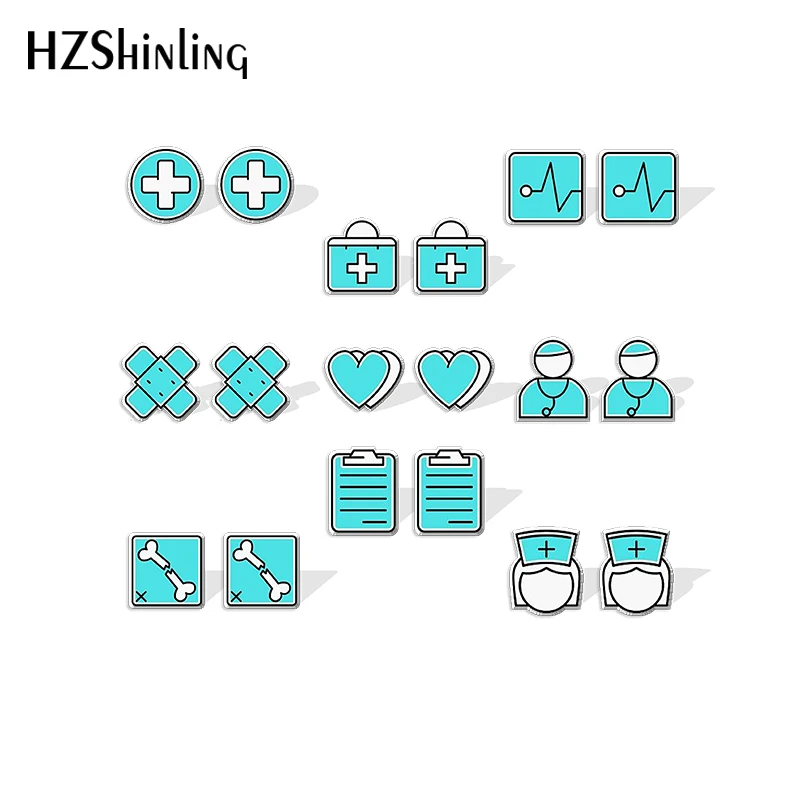 2021 New Medical Icons Symbol Pattern Stud Earring Cute Acrylic Resin Earrings Epoxy Handmade Jewelry Gifts Girl
2021 New Medical Icons Symbol Pattern Stud Earring Cute Acrylic Resin Earrings Epoxy Handmade Jewelry Gifts Girl