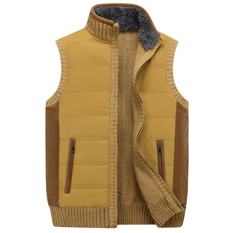 Men Autumn Winter Thicken Warm Cotton Cowboy Cardigan Vests Men's Casual Knit Sweater Coat Sleeveless Jacket Waistcoat Sweaters
Men Autumn Winter Thicken Warm Cotton Cowboy Cardigan Vests Men's Casual Knit Sweater Coat Sleeveless Jacket Waistcoat Sweaters