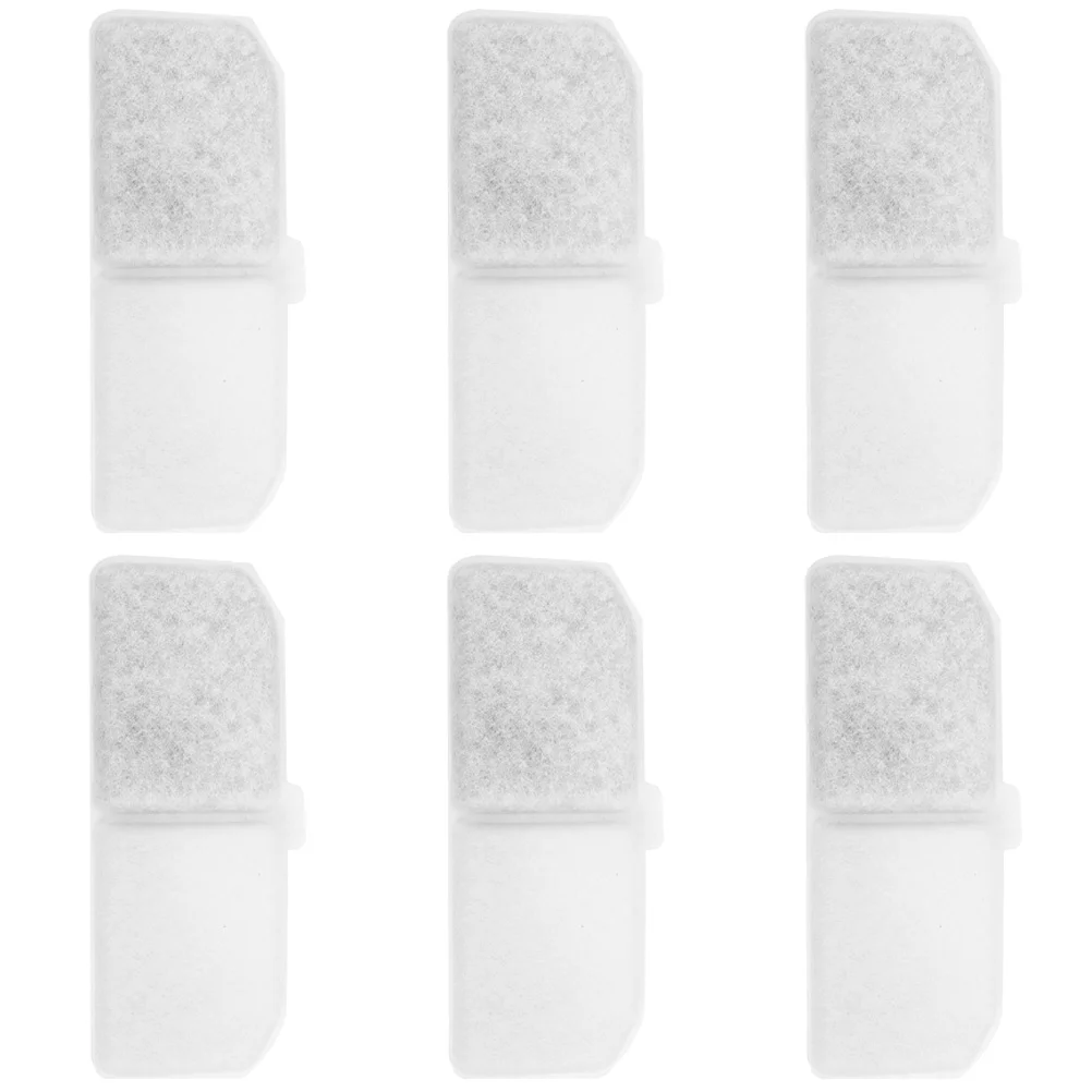 6 Pcs Water Dispenser Filters Strainer Filtering Mat Water Fountain Foam Filters Pet Water Fountain Accessories
6 Pcs Water Dispenser Filters Strainer Filtering Mat Water Fountain Foam Filters Pet Water Fountain Accessories