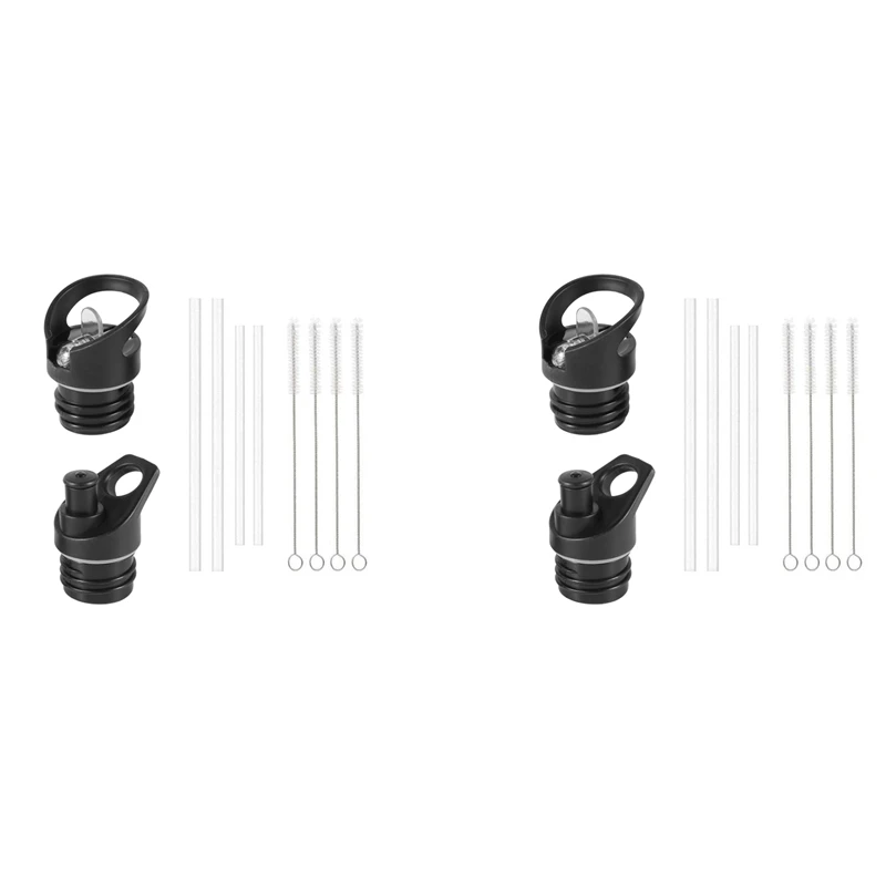 2X Sports Water Bottle Straw Lid, 12 Oz, 18 Oz, 21 Oz, 24 Oz Leak Proof Straw Cap, Flip Cap, 8 Straw,8 Cleaning Brushes
2X Sports Water Bottle Straw Lid, 12 Oz, 18 Oz, 21 Oz, 24 Oz Leak Proof Straw Cap, Flip Cap, 8 Straw,8 Cleaning Brushes