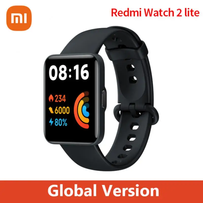 Global Version Xiaomi Redmi Watch 2 Lite Smart Watch Bluetooth 5.0 Mi Band HD GPS Smartwatch Blood Oxygen Sport Bracelet
Global Version Xiaomi Redmi Watch 2 Lite Smart Watch Bluetooth 5.0 Mi Band HD GPS Smartwatch Blood Oxygen Sport Bracelet