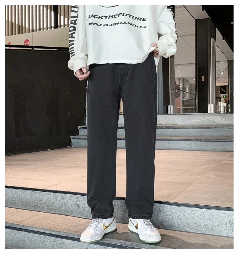 Pants Full Length Jeans Loose Denim Straight Pant Summer Casual Boys Men Brand Summer
Pants Full Length Jeans Loose Denim Straight Pant Summer Casual Boys Men Brand Summer