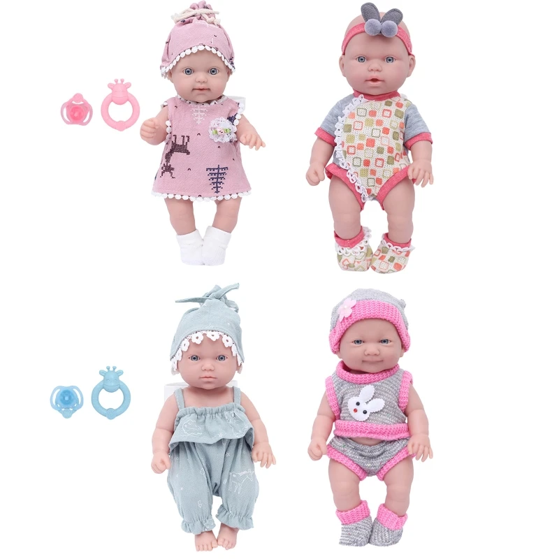 Simulated Girl Doll Xmas Gift Completed Doll Interactive Toy Infant Gift for Baby New Year Relax Toy Lifelike Baby QX2D
Simulated Girl Doll Xmas Gift Completed Doll Interactive Toy Infant Gift for Baby New Year Relax Toy Lifelike Baby QX2D