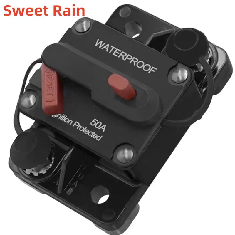 30A 40A 50A 60A 70A 80A 100A 120A 150A 200A 250A 300A AMP Circuit Breaker Fuse Reset 12-48V DC Car Boat Auto Waterproof
30A 40A 50A 60A 70A 80A 100A 120A 150A 200A 250A 300A AMP Circuit Breaker Fuse Reset 12-48V DC Car Boat Auto Waterproof