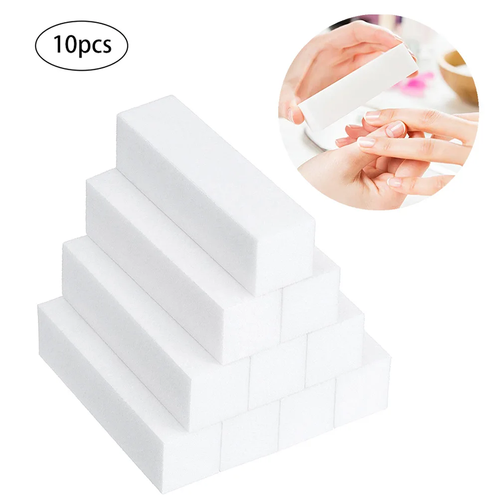 1/10pcs Durable Sponge Nail File White Sanding Buffer Block Acrylic Block Polish Pedicure Manicure Nail Art Tool Useful
1/10pcs Durable Sponge Nail File White Sanding Buffer Block Acrylic Block Polish Pedicure Manicure Nail Art Tool Useful