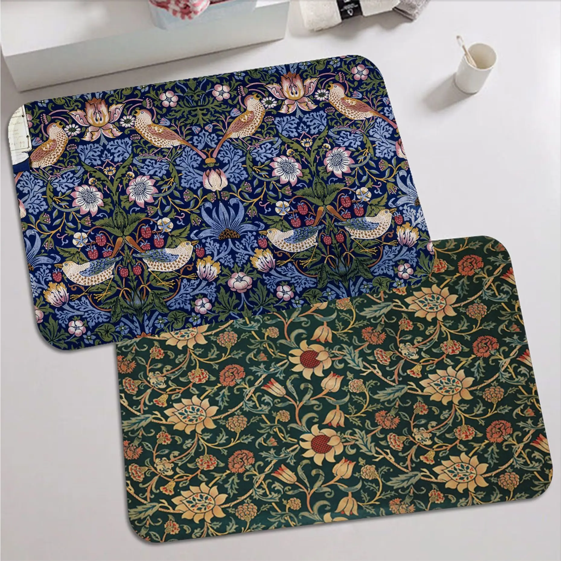 William Morris Strawberry Bathroom Mat Retro Multiple Choice Living Room Kitchen Rug Non-Slip Modern Home Decor
William Morris Strawberry Bathroom Mat Retro Multiple Choice Living Room Kitchen Rug Non-Slip Modern Home Decor