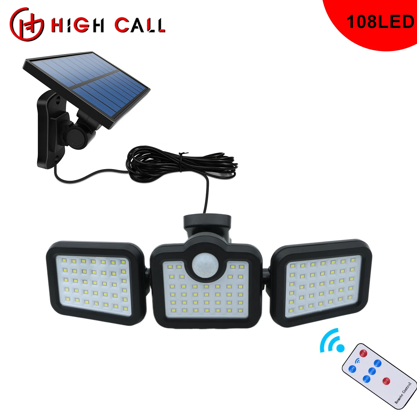 

Sunlight Lamp Outdoor Waterproof Powerful External Solar Focus Sensor Movement Led Lighting Residential Garden Decoration Tent