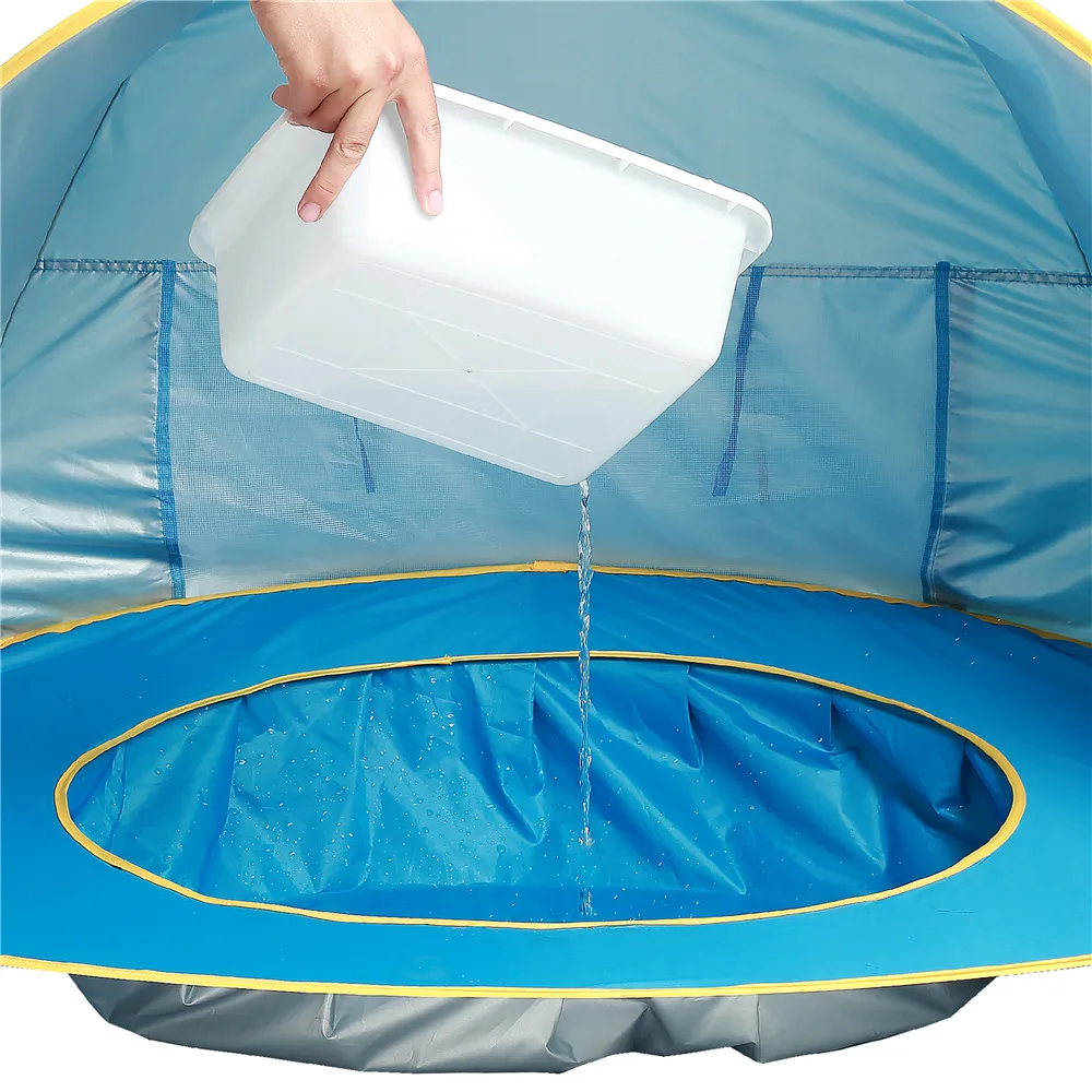 Baby Beach Tent With Pool Portable Foldable Sunshelter Waterproof Indoor Outdoor Camping Sunshade Beach Tent For Children Kids
Baby Beach Tent With Pool Portable Foldable Sunshelter Waterproof Indoor Outdoor Camping Sunshade Beach Tent For Children Kids