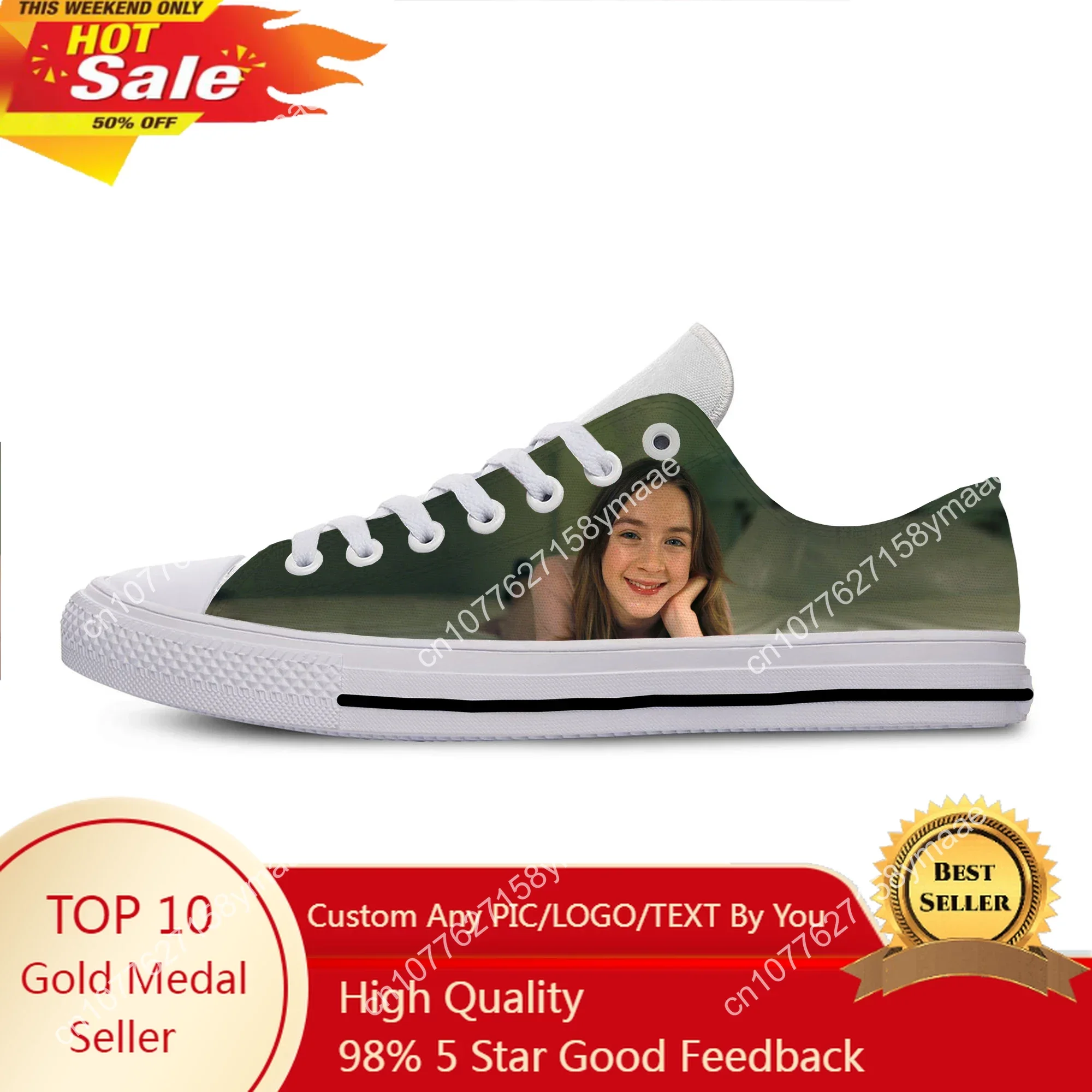 Hot Cool Fashion New Summer High Quality Sneakers Handiness Casual Shoes Men Women Saoirse Ronan Low Top Classic Board Shoes
Hot Cool Fashion New Summer High Quality Sneakers Handiness Casual Shoes Men Women Saoirse Ronan Low Top Classic Board Shoes
