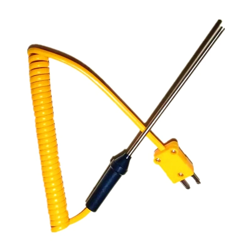 K Type Temperature Sensor Thermocouple Probe Temp Controller Measure Range -50°C - 1200°C Sensor Probe with Sensing Wire 24BB
K Type Temperature Sensor Thermocouple Probe Temp Controller Measure Range -50°C - 1200°C Sensor Probe with Sensing Wire 24BB