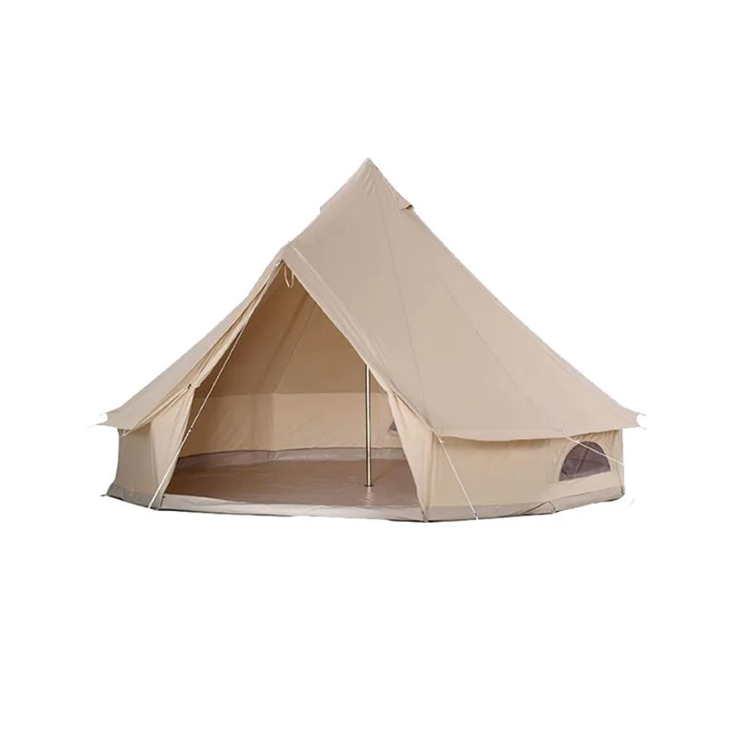 Custom luxury glamping 3m 4m 5m 6m cotton canvas yurt tenda bell tent for outdoor camping
Custom luxury glamping 3m 4m 5m 6m cotton canvas yurt tenda bell tent for outdoor camping