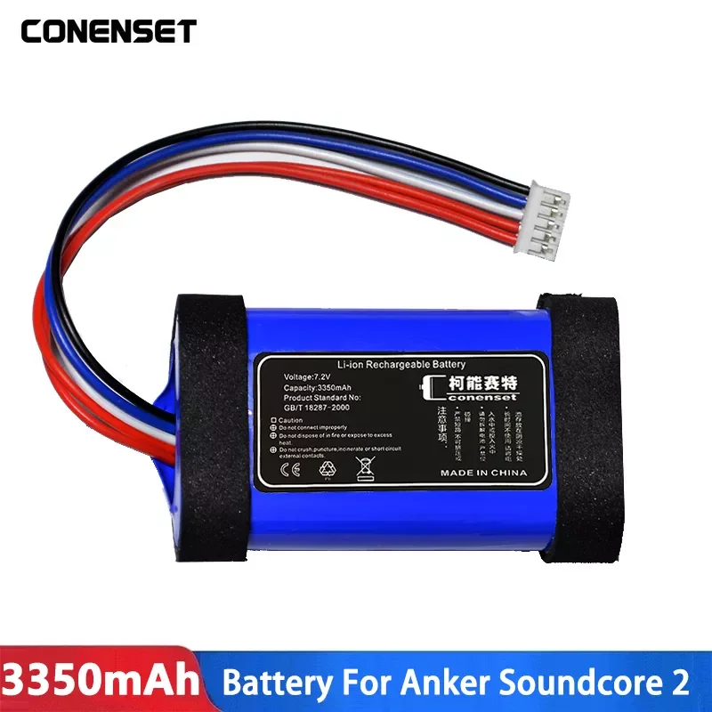 NEW 3350mAh 7.4V Battery For Anker Soundcore Boost 2 A3105 A3145 Bluetooth Speaker
NEW 3350mAh 7.4V Battery For Anker Soundcore Boost 2 A3105 A3145 Bluetooth Speaker
