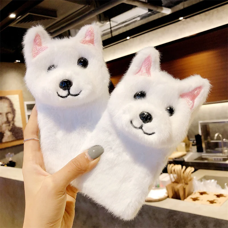 Lovely interesting puppy Plush Phone Case For iPhone 13 12 Mini 11 Pro XS Max SE 2020 X XR 7 8 6 6S Plus lovely Shockproof Cover
Lovely interesting puppy Plush Phone Case For iPhone 13 12 Mini 11 Pro XS Max SE 2020 X XR 7 8 6 6S Plus lovely Shockproof Cover
