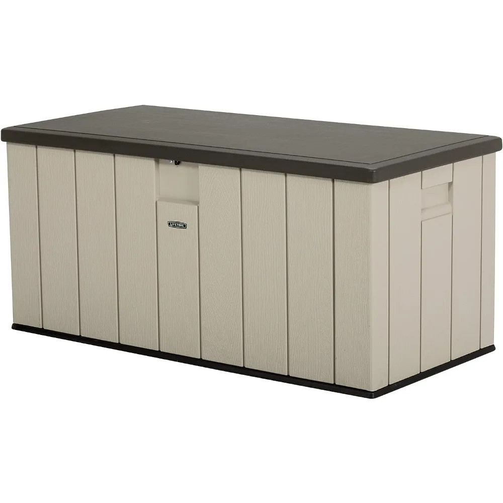 60254 Heavy-Duty Outdoor Storage Deck Box, 150 Gallon, Desert Sand/Brown
60254 Heavy-Duty Outdoor Storage Deck Box, 150 Gallon, Desert Sand/Brown