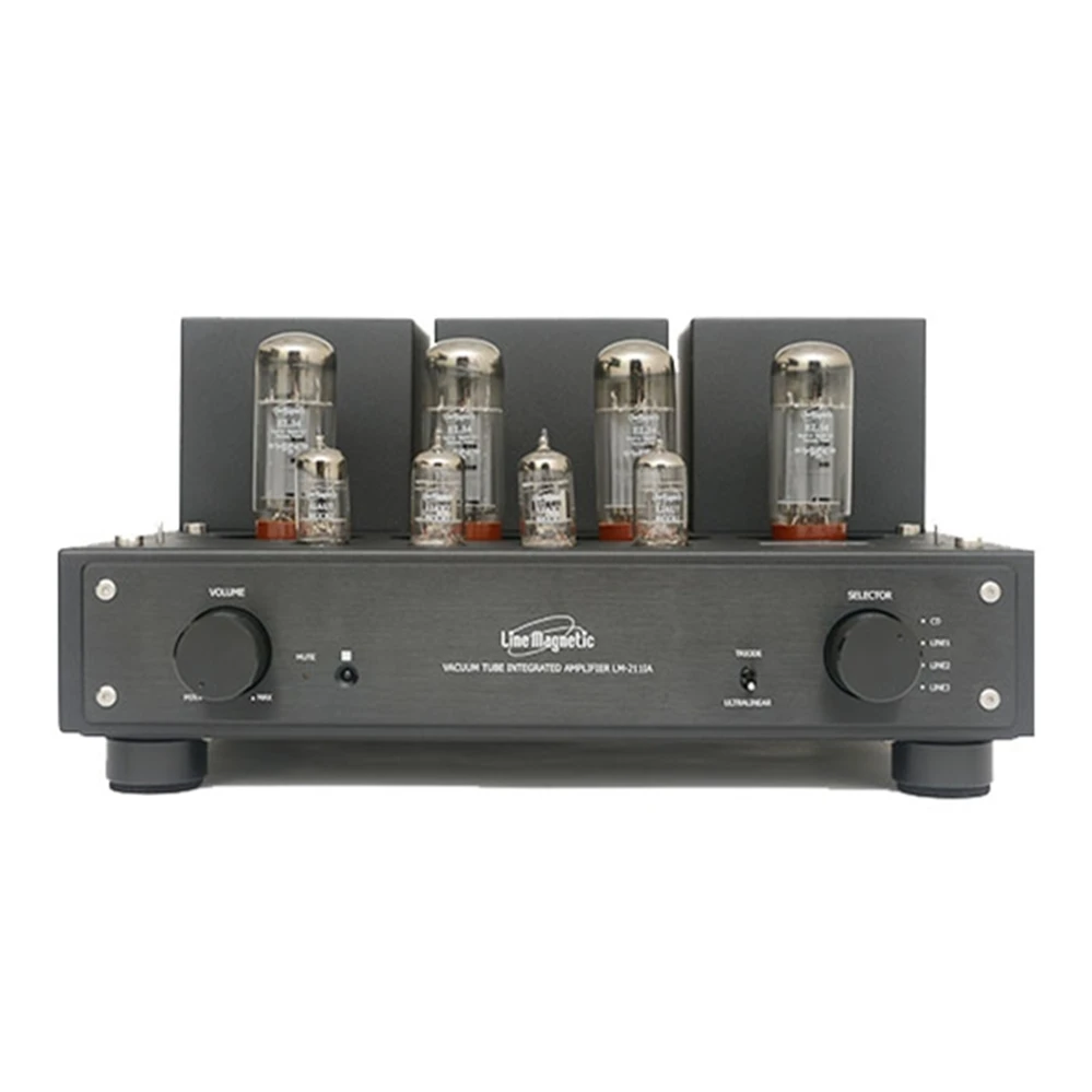 Line Tube Magnetic Amplifier LM-211IA Integrated EL34*4 Push-Pull Tube Amplifier 32W*2(Ultralinear) 15W*2(Triode)
Line Tube Magnetic Amplifier LM-211IA Integrated EL34*4 Push-Pull Tube Amplifier 32W*2(Ultralinear) 15W*2(Triode)